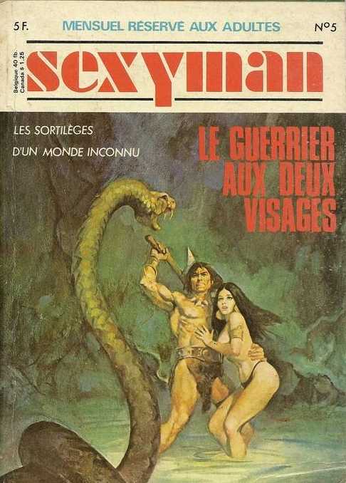 Scan de la Couverture Sexyman n 5